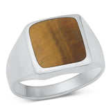 Sterling Silver Tiger Eye Ring