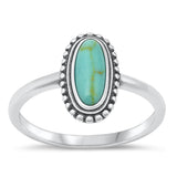 Sterling Silver Turquoise Cocktail Ring