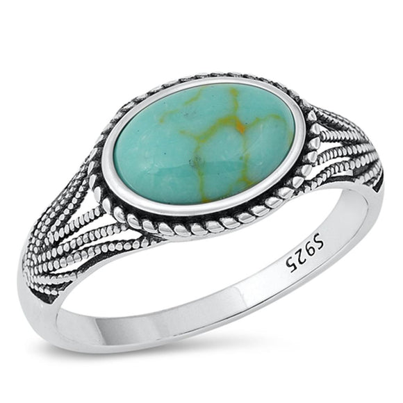 Sterling Silver Turquoise Ring