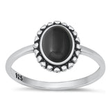 Sterling Silver Black Onyx Ring