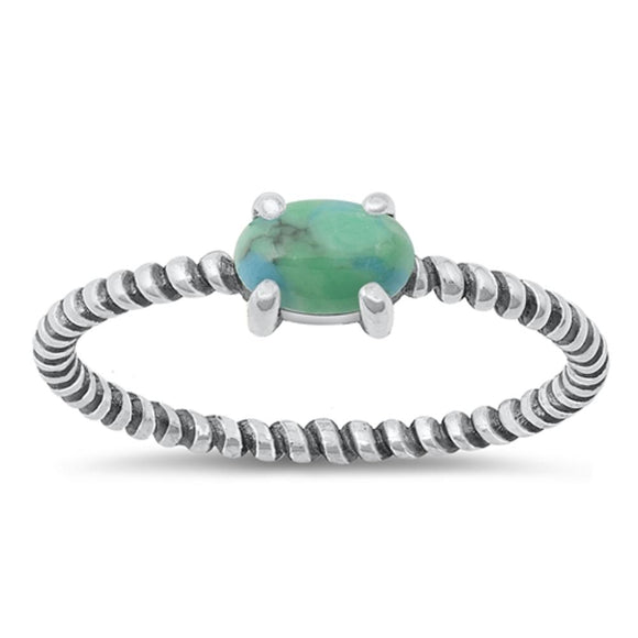 Sterling Silver Turquoise Ring