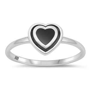 Sterling Silver Heart Ring