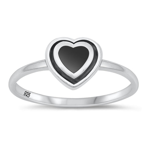 Sterling Silver Heart Ring