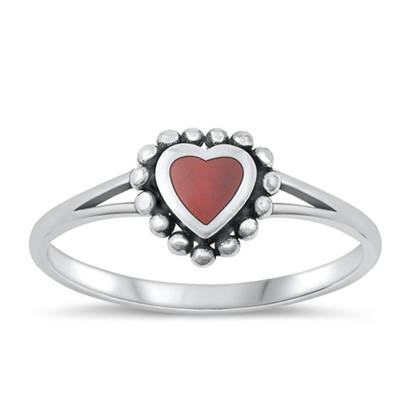 Sterling Silver Heart Ring