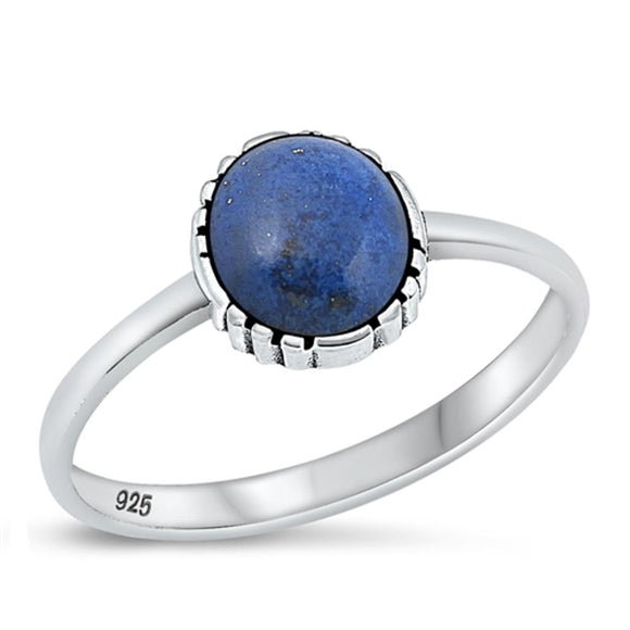 Sterling Silver Blue Lapis Ring