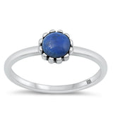 Sterling Silver Blue Lapis Ring