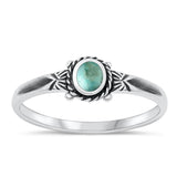 Sterling Silver Turquoise Ring