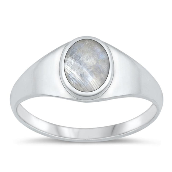 Sterling Silver Moonstone Ring