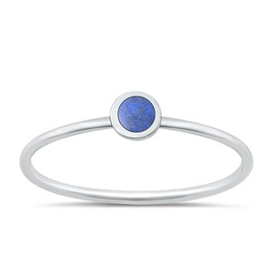 Sterling Silver Lapis Ring