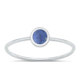 Sterling Silver Lapis Ring