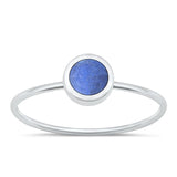 Sterling Silver Lapis Ring