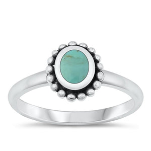 Sterling Silver Turquoise Ring