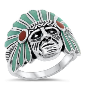 Sterling Silver Turquoise Native American Ring