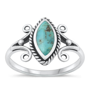 Sterling Silver Turquoise Ring