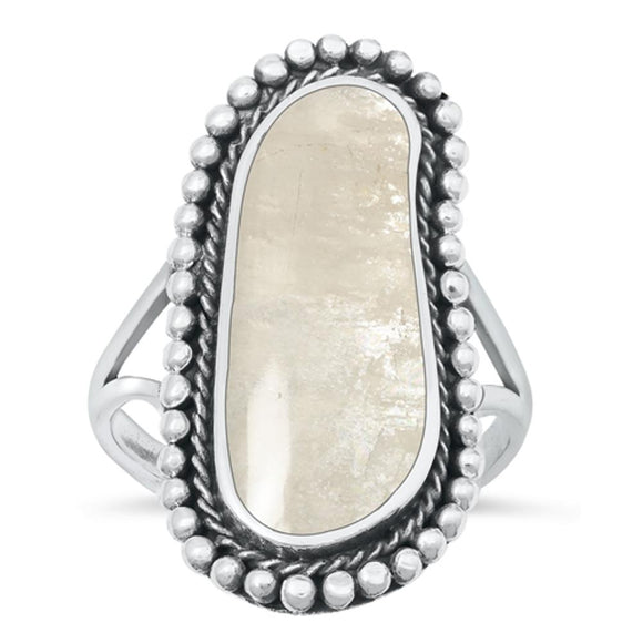 Sterling Silver Moonstone Cocktail Ring