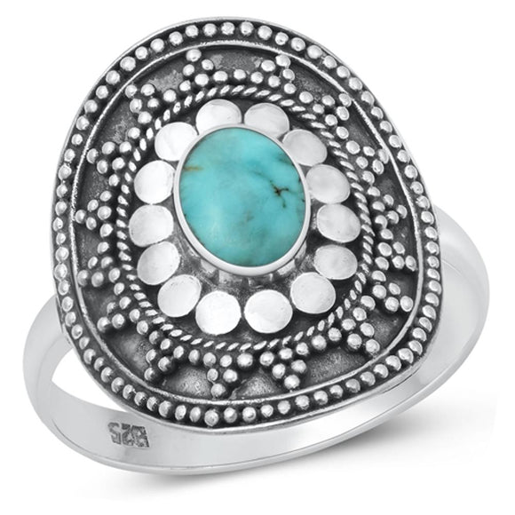 Sterling Silver Turquoise Ring