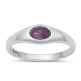 Sterling Silver Amethyst Ring