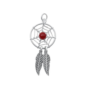 Sterling Silver Wholesale Pendant Native American Dreamcatcher Charm .925 New