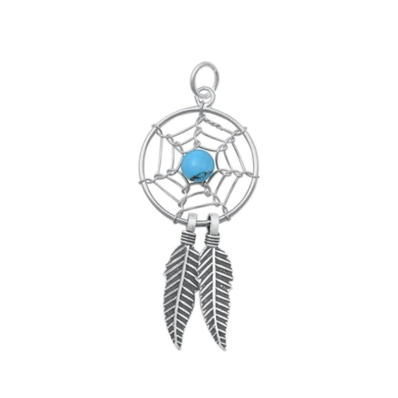 Sterling Silver Wholesale Pendant Native American Dreamcatcher Charm .925 New