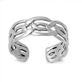 Celtic Knot .925 Sterling Silver Toe Ring