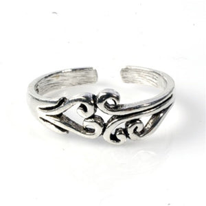 Heart .925 Sterling Silver Toe Ring