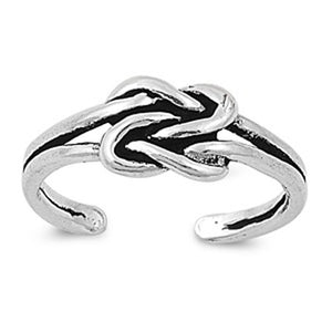 Celtic Knot .925 Sterling Silver Toe Ring