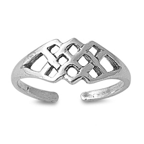 Celtic Knot .925 Sterling Silver Toe Ring