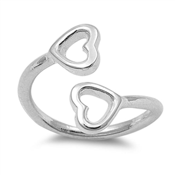 Heart .925 Sterling Silver Toe Ring