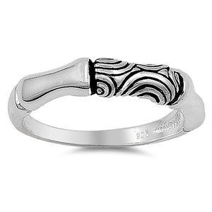 Antiqued Celtic Bali Swirl Spiral Ring New .925 Sterling Silver Band Sizes 5-9