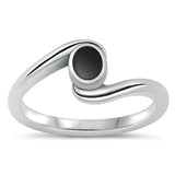 Sterling Silver Black Onyx Ring