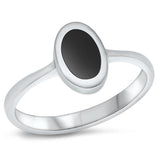 Sterling Silver Black Onyx Ring